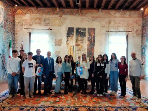 They were welcomed by the Municipilaty of Treviso and provided with information about the process of getting Green Label in 2024. 