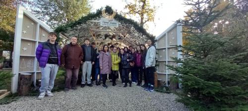 They visited the organic farm and learned about their eco-friendly implementations and waste management strategies. 